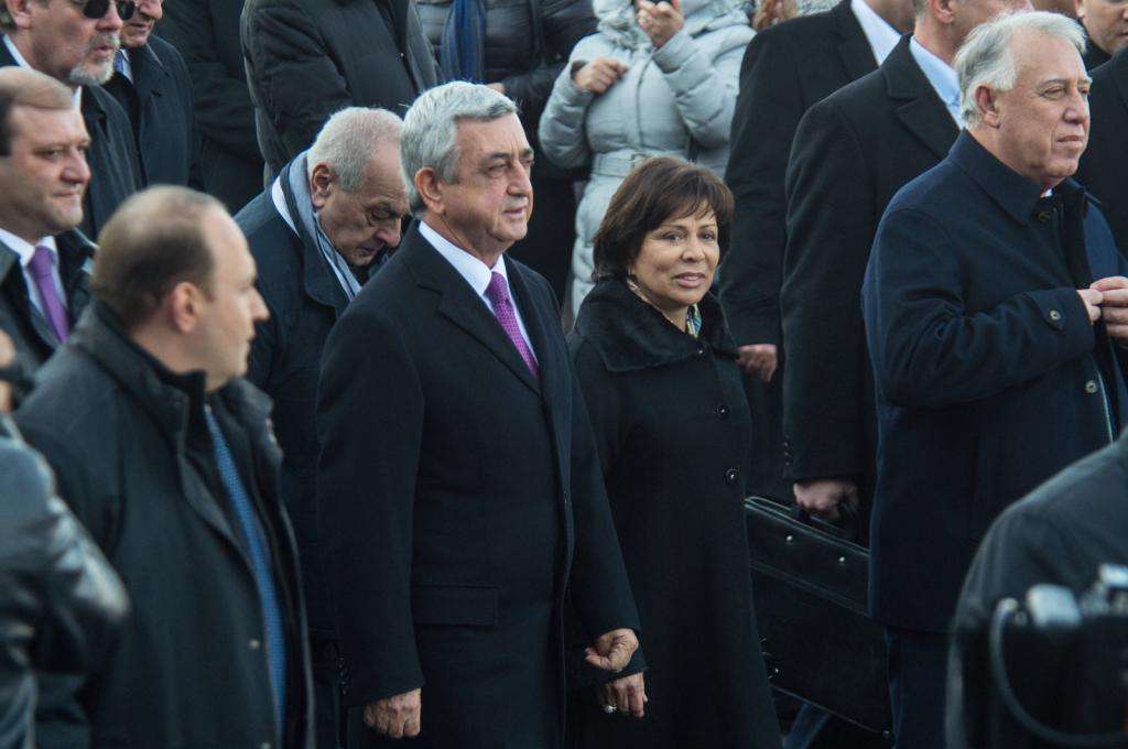 Сергей Амбарцумян с президентом Армении