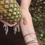 Значение тату ананаса для девушек и парней