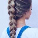 Плетение кос на среднюю длину волос: способы, идеи и фото